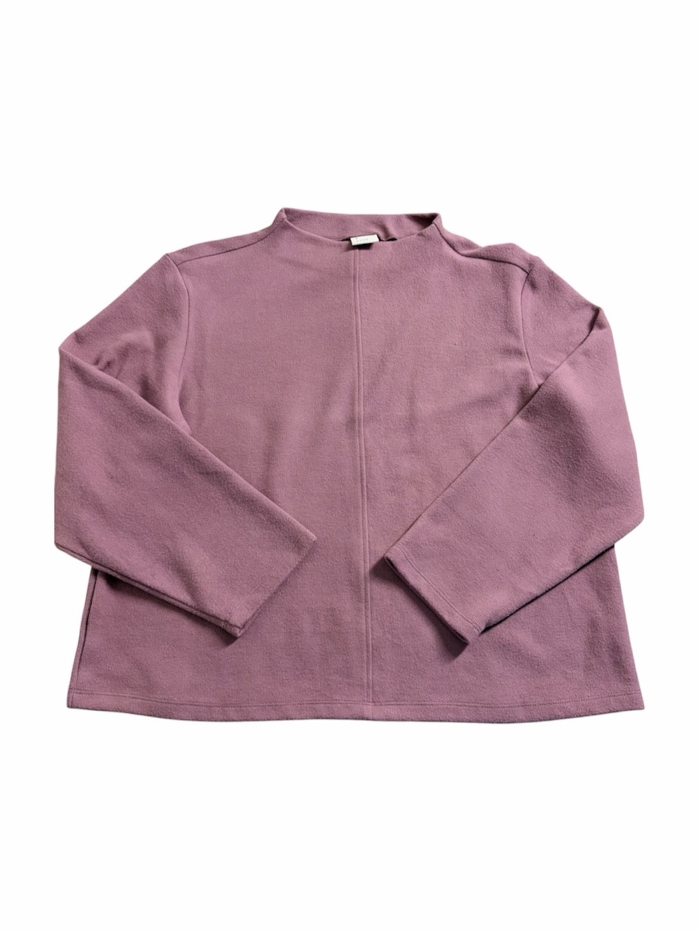 a new day Dusty Mauve Mock Neck Sweater